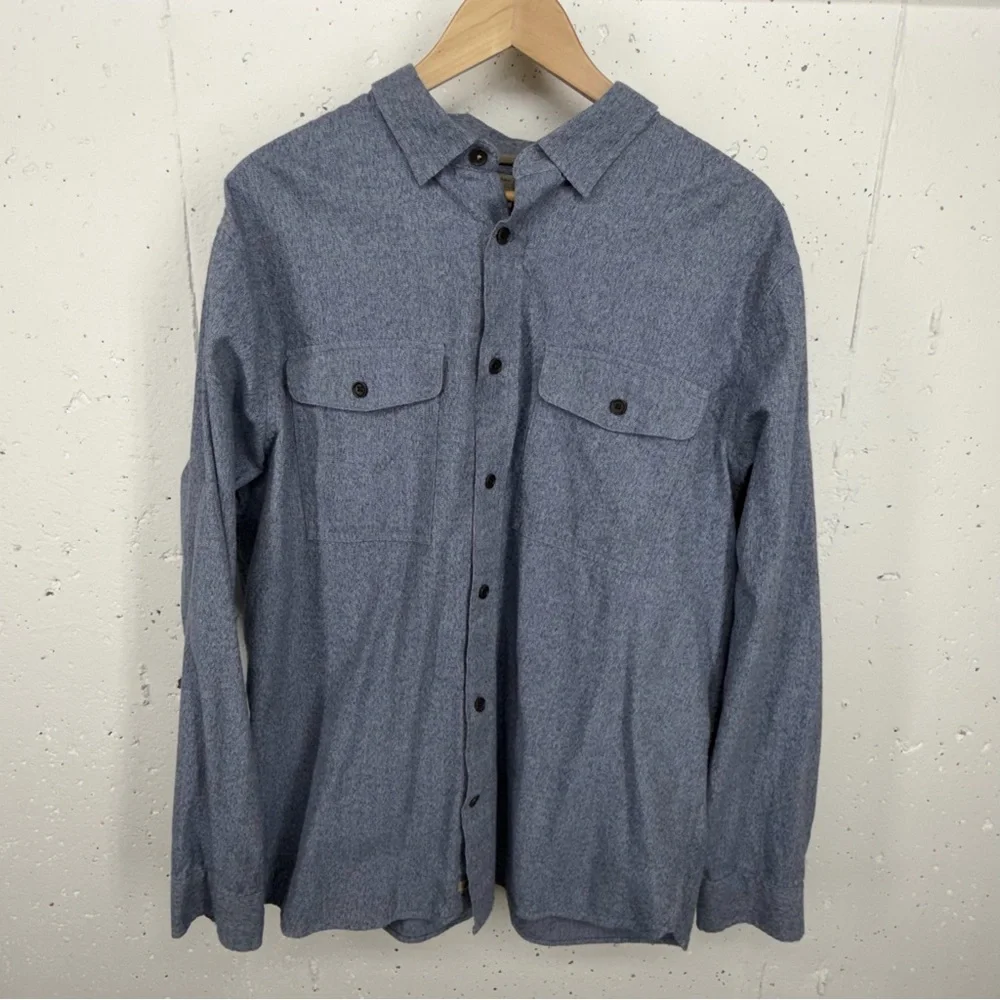 Banana Republic Heritage Collection Men’s XXL Blue Long Sleeve Button Down Shirt